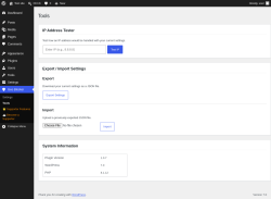 Page screenshot: Geo Blocker &rarr; Tools