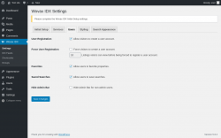 Page screenshot: Wovax IDX &rarr; Users