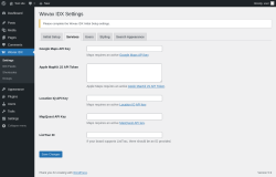 Page screenshot: Wovax IDX &rarr; Services