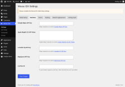 Page screenshot: Wovax IDX &rarr; Services
