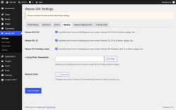 Page screenshot: Wovax IDX &rarr; Styling