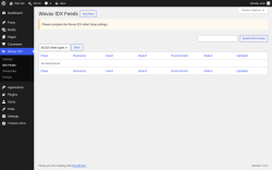 Page screenshot: Wovax IDX &rarr; IDX Feeds