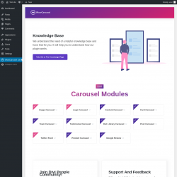 Page screenshot: WowCarousel Lite