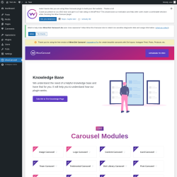 Page screenshot: WowCarousel