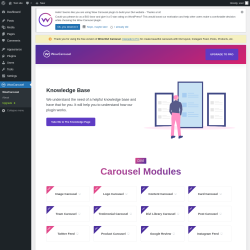 Page screenshot: WowCarousel