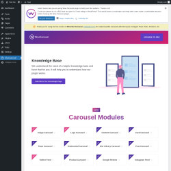 Page screenshot: WowCarousel