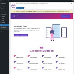 Page screenshot: WowCarousel