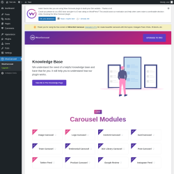 Page screenshot: WowCarousel