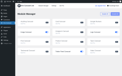 Page screenshot: Divi Carousel