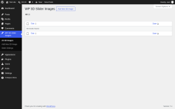 Page screenshot: WP 3D slider Images