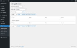 Page screenshot: WP Accounts