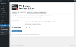 Page screenshot: WP Airbnb → Get Airbnb Reviews