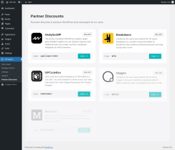 Page screenshot: All Import → Partner Discounts