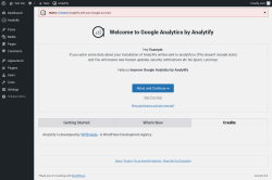 Page screenshot: Analytify → 
      Credits    