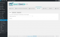 Page screenshot: Asset CleanUp → Tools