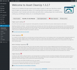 Page screenshot: Asset CleanUp → Benefits of a Fast Website