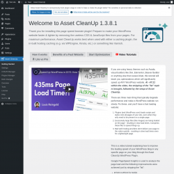 Page screenshot: Asset CleanUp &rarr;  Video Tutorials