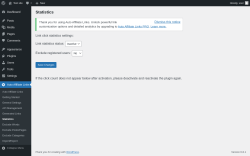 Page screenshot: Auto Affiliate Links → Statistics