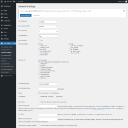 Page screenshot: Auto Affiliate Links &rarr; General Settings