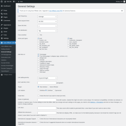 Page screenshot: Auto Affiliate Links &rarr; General Settings