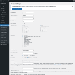 Page screenshot: Auto Affiliate Links &rarr; General Settings