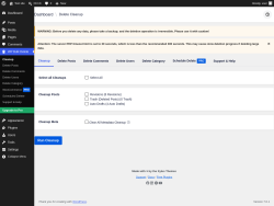 Page screenshot: WP Bulk Delete