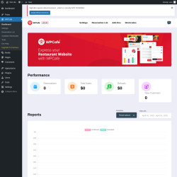 Page screenshot: WPCafe