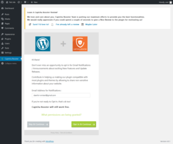 Page screenshot: Captcha Booster