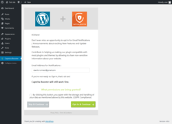 Page screenshot: Captcha Booster