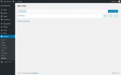 Page screenshot: Settings → WP-CFM