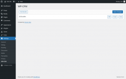 Page screenshot: Settings → WP-CFM