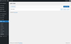 Page screenshot: Settings → WP-CFM