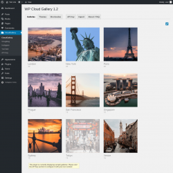 Page screenshot: CloudGallery