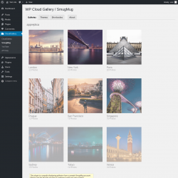 Page screenshot: CloudGallery &rarr; SmugMug