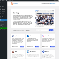 Page screenshot: Super Page Cache → About Us