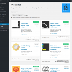 Page screenshot: Wow Plugins → Plugins