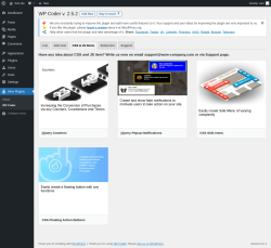 Page screenshot: Wow Plugins → WP Coder → CSS & JS Items