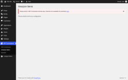 Page screenshot: WP Commission &rarr; Amazon Items