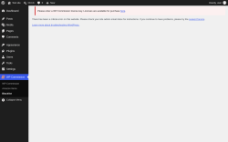 Page screenshot: WP Commission &rarr; Blacklist