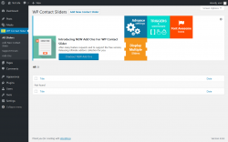 Page screenshot: WP Contact Slider