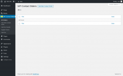 Page screenshot: WP Contact Slider