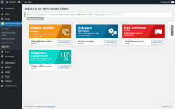 Page screenshot: WP Contact Slider → Add-Ons