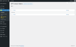 Page screenshot: WP Contact Slider