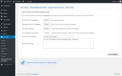 Page screenshot: Settings &rarr; WP Content Copy Protection