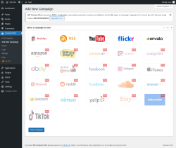Page screenshot: Content Pilot → Add New Campaign