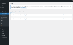Page screenshot: Content Pilot → Logs