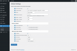 Page screenshot: CopySafe Video &rarr; Settings