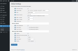 Page screenshot: CopySafe Video &rarr; Settings