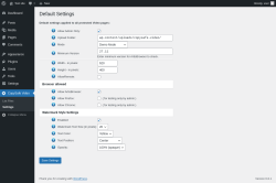 Page screenshot: CopySafe Video &rarr; Settings