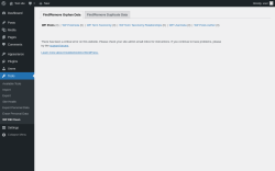 Page screenshot: Tools → WP DB Clean